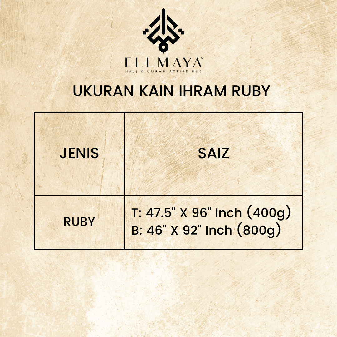 IHRAM RUBY