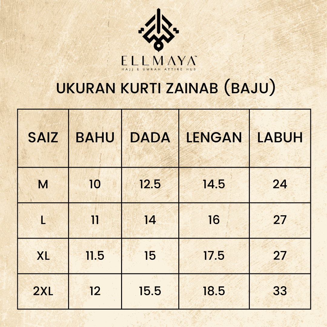 KURTI ZAINAB BAJU