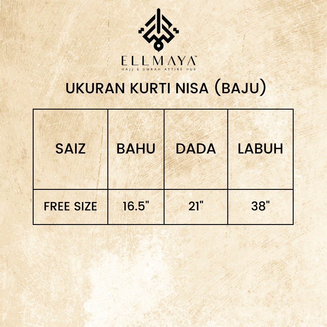 KURTI NISA (BAJU)