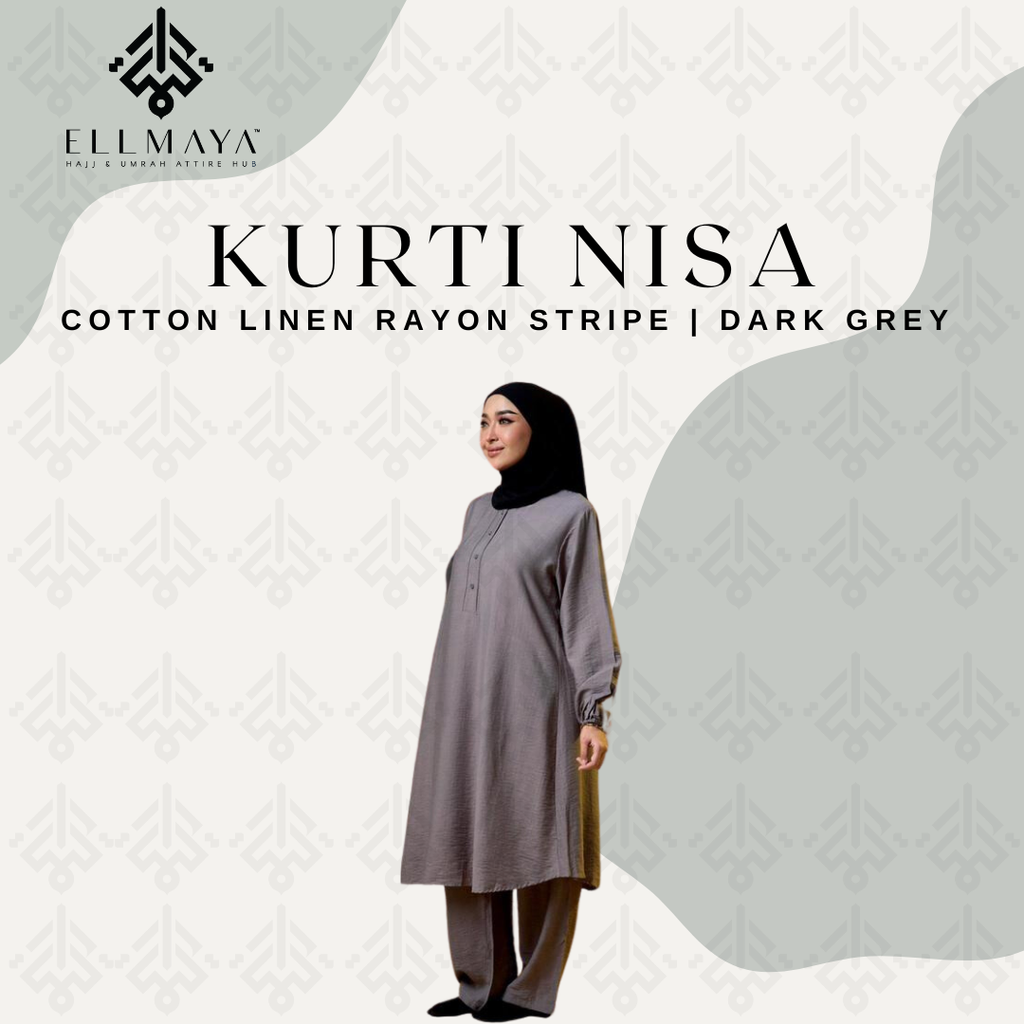 Kurti Nisa in Dark Grey