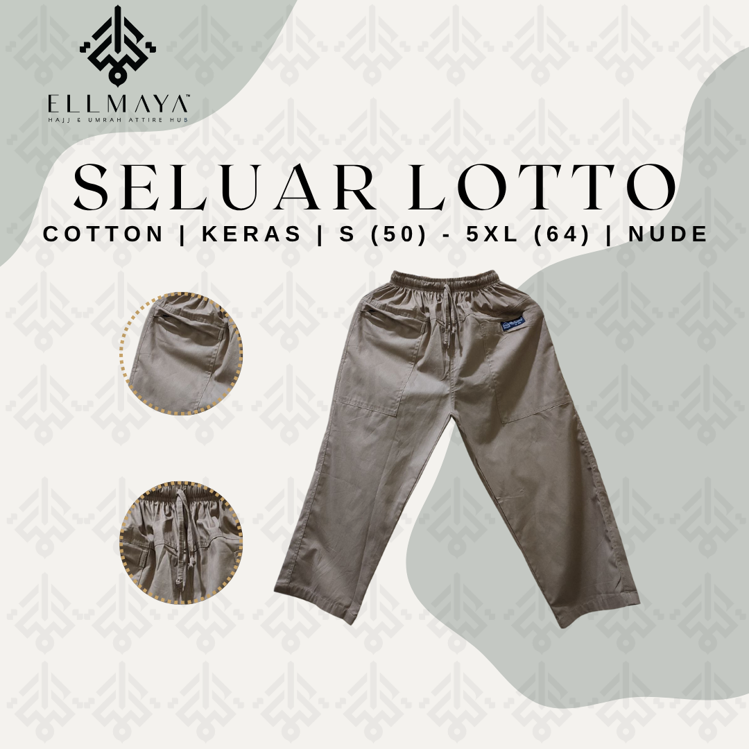 Seluar Lotton in Nude
