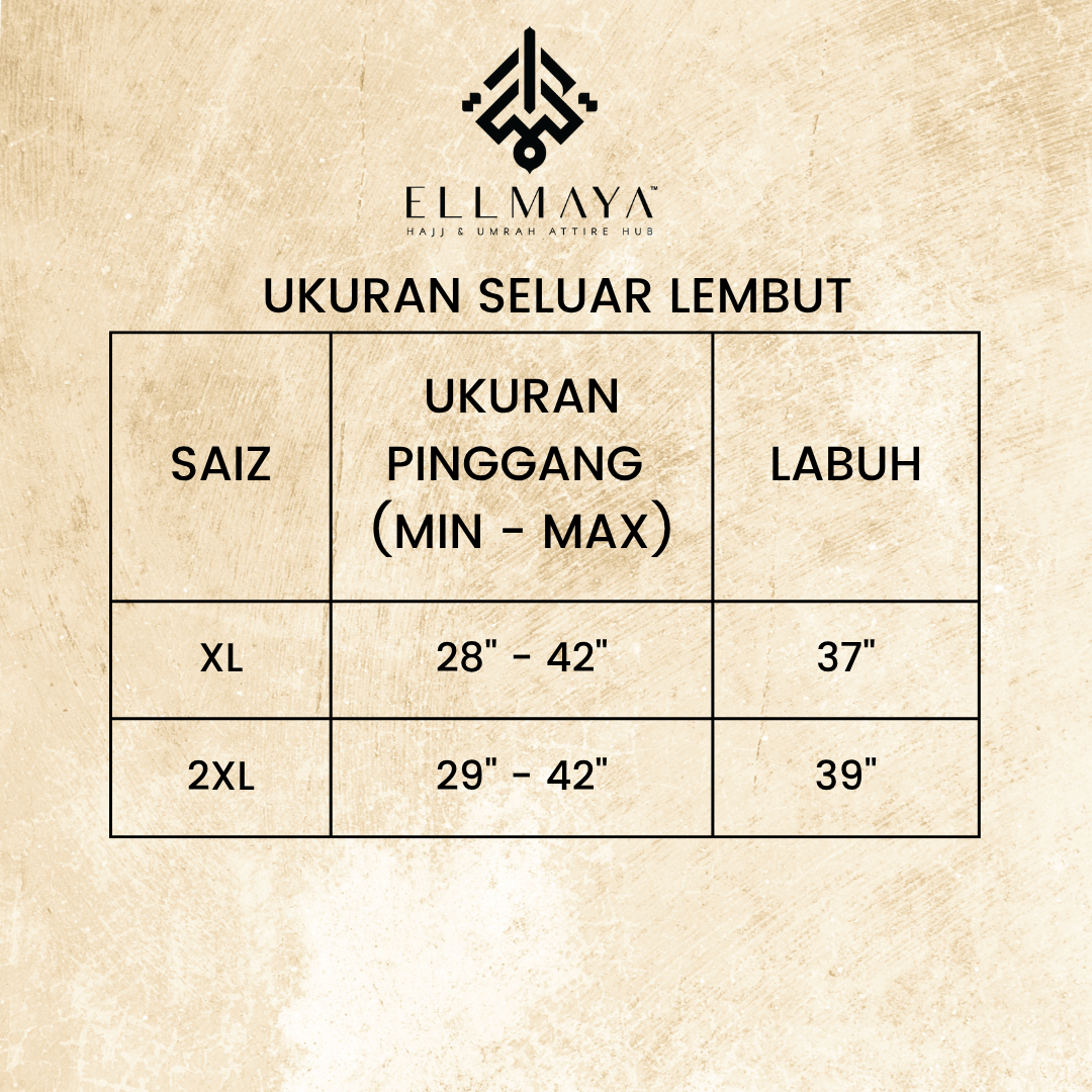 Seluar Cotton Lembut  Pt. 2
