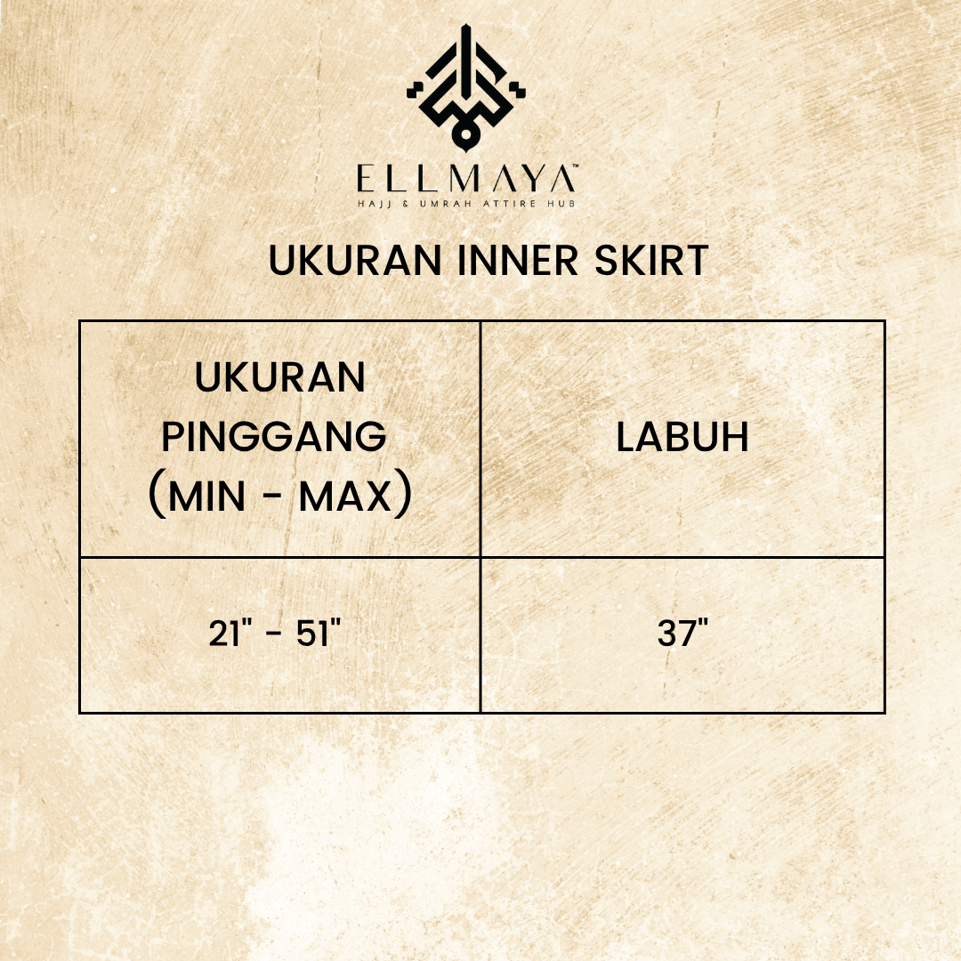 Inner Skirt in Black