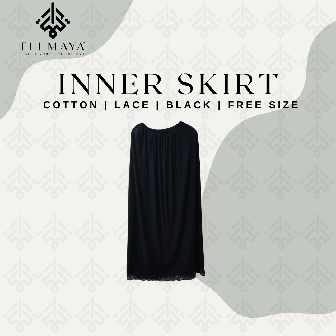 Inner Skirt in Black