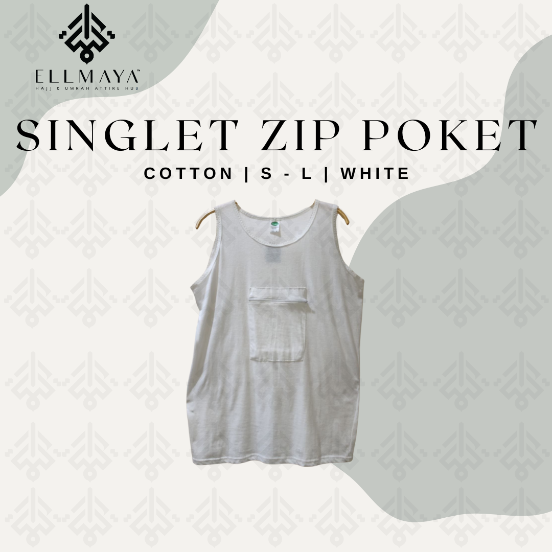 Singlet Zip Poket