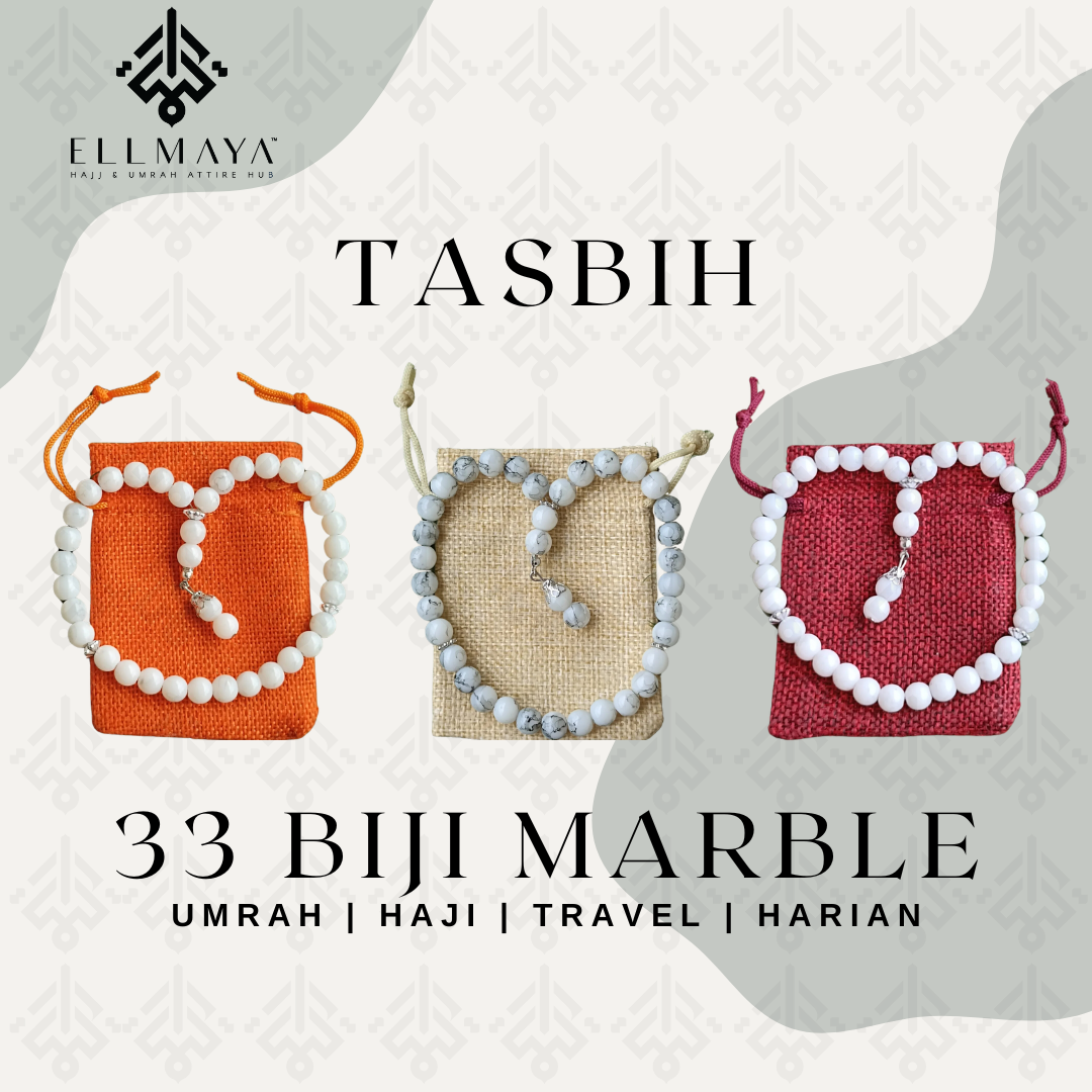 Tasbih 33 Biji Marble