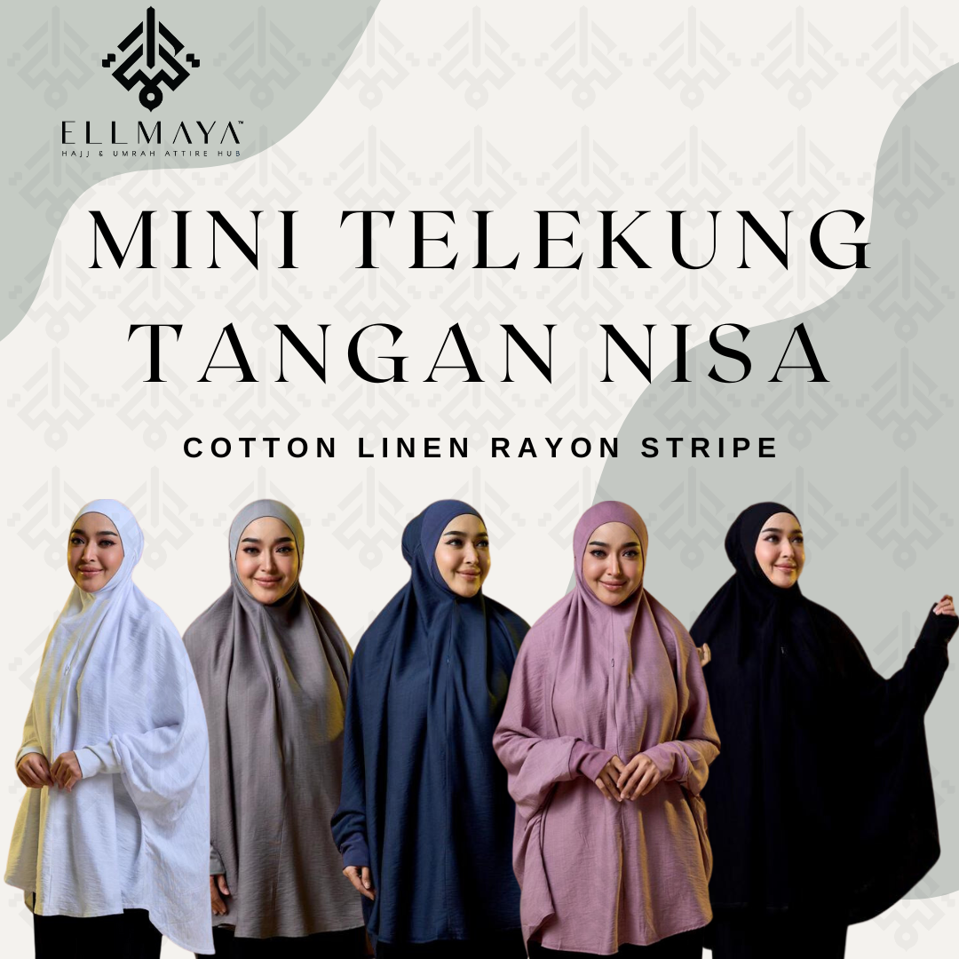 Mini Telekung Tangan Nisa 