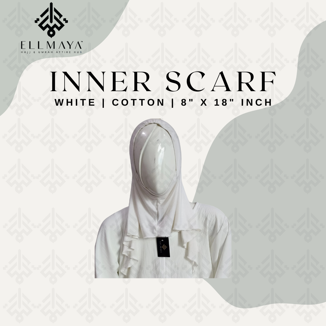 Inner Scarf in White