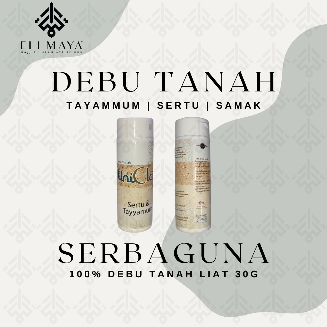 UniClay Debu Tayamum Tanah Serbaguna