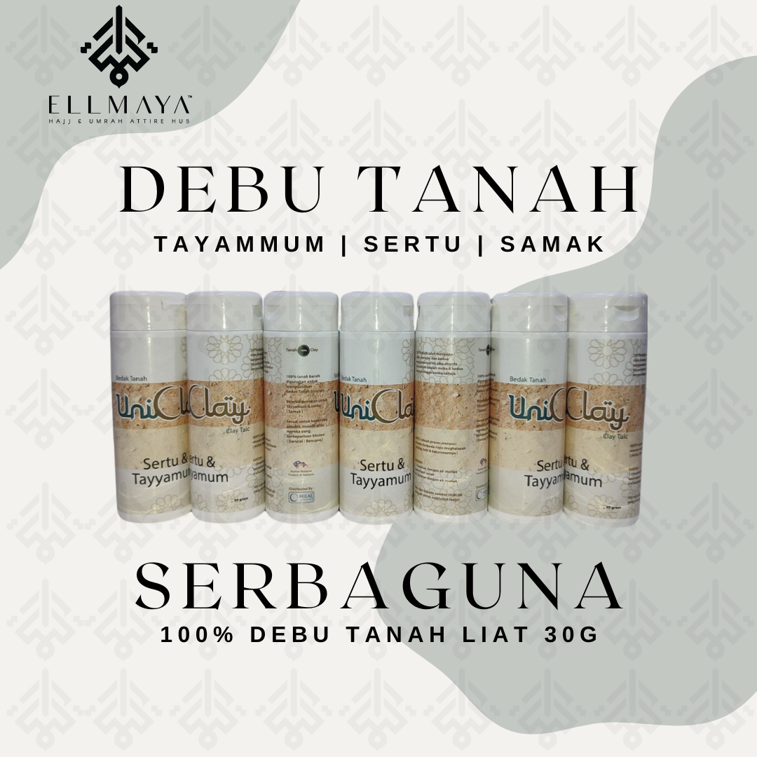 UniClay Debu Tayamum Tanah Serbaguna