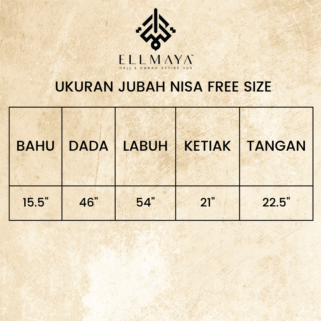 JUBAH NISA