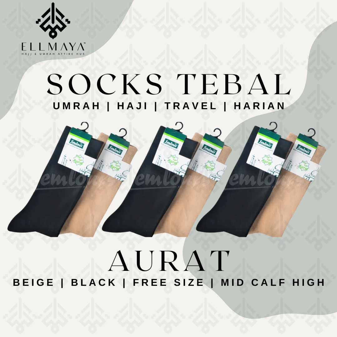 Socks Aurat Tebal