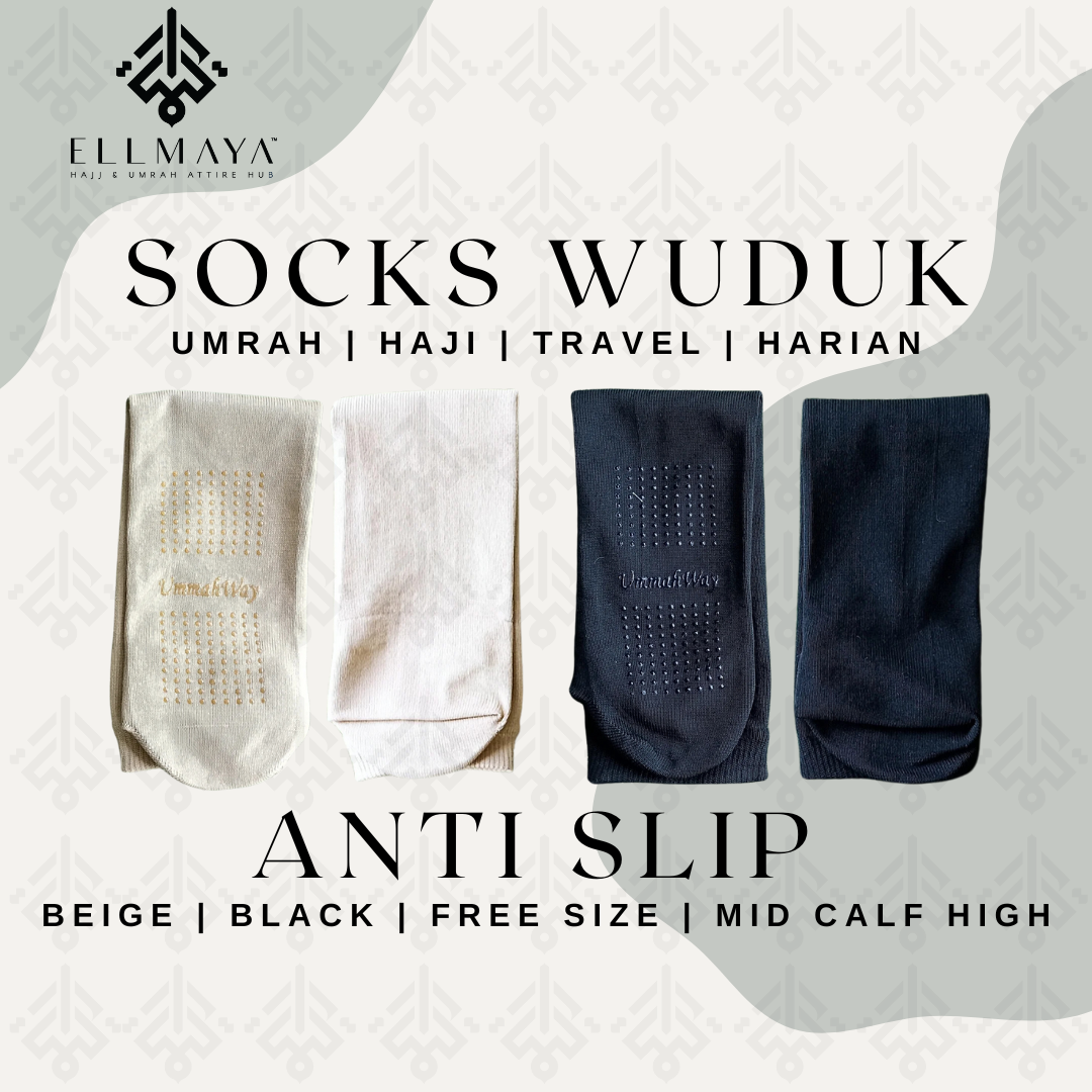 Socks Wuduk Anti Slip (3)