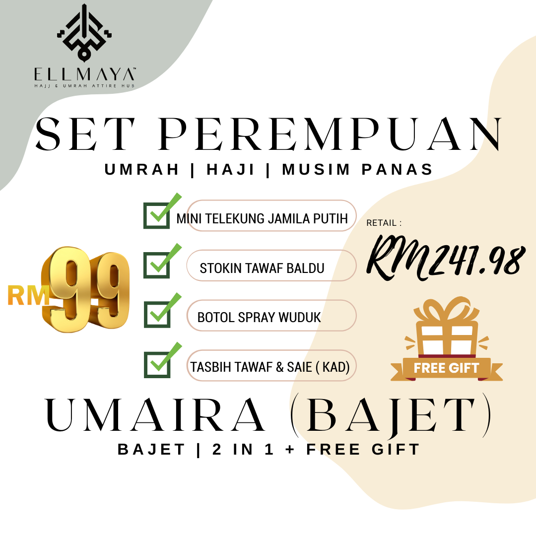 ellmaya pakej bajet umrah perempuan