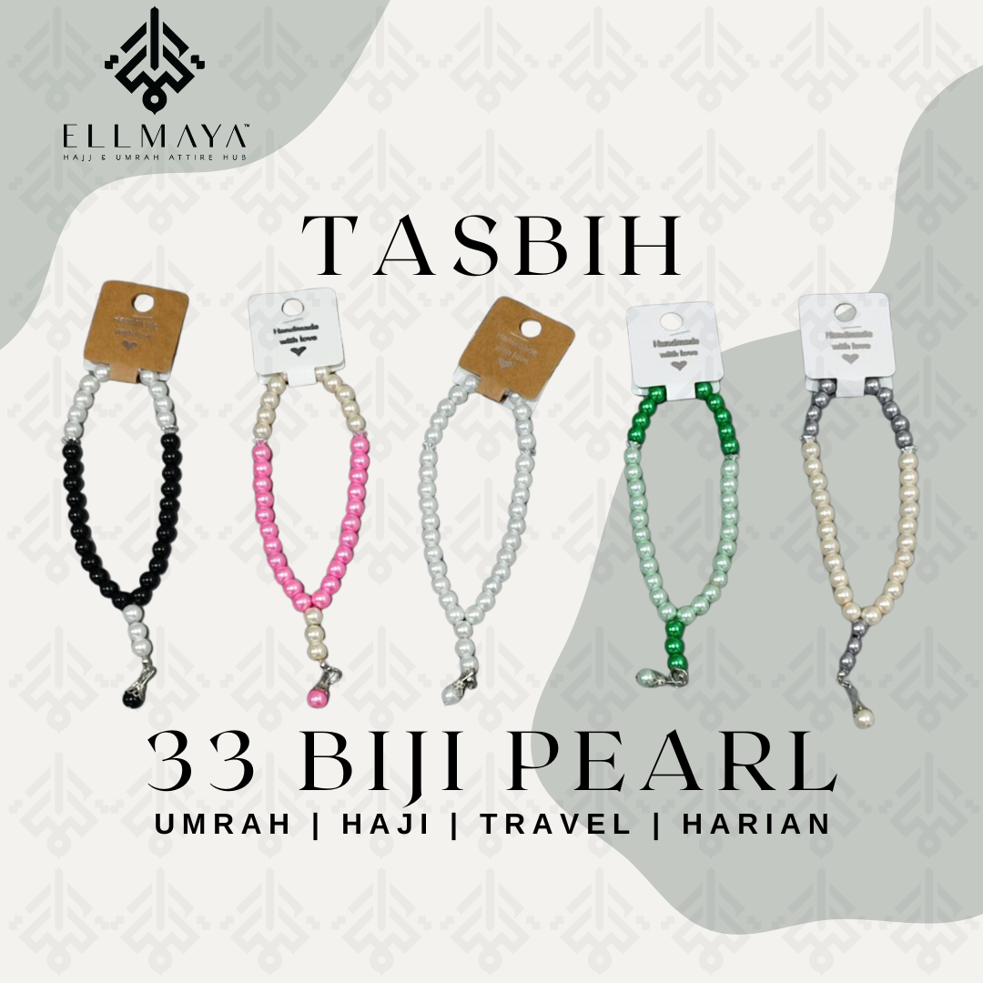 Tasbih 33 Biji Pearl
