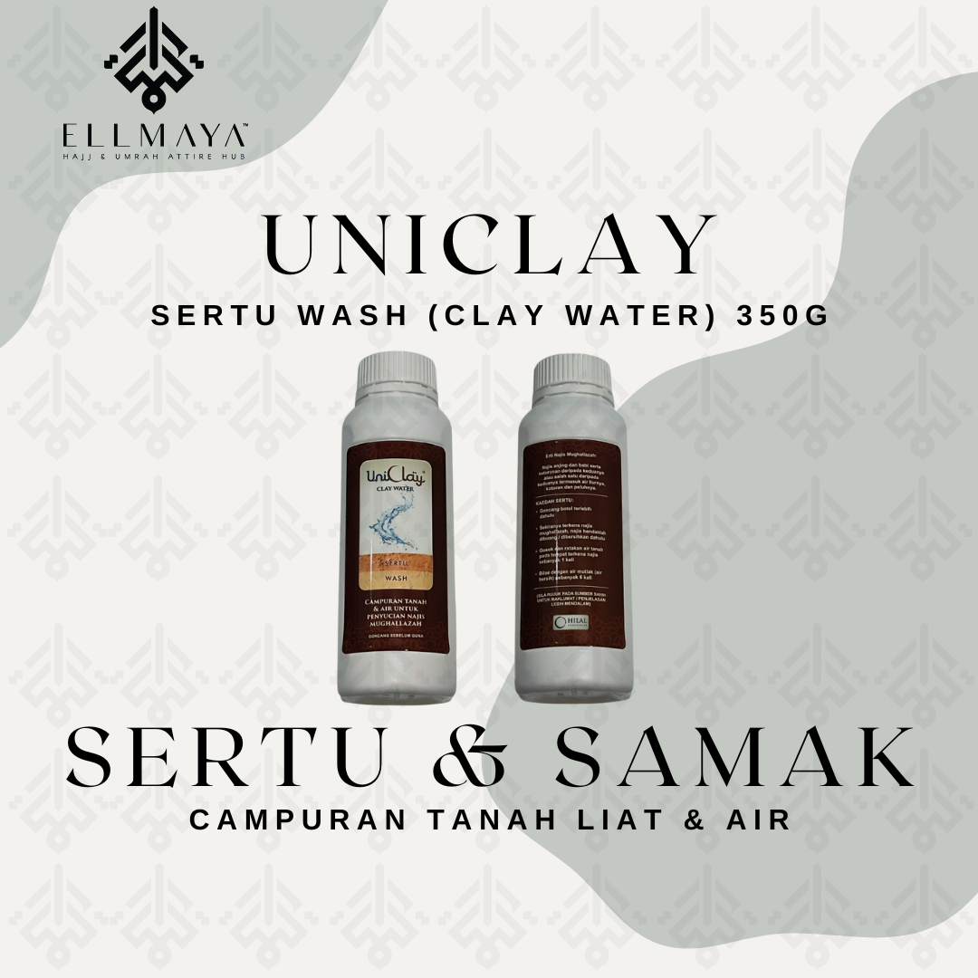 UniClay Sertu Wash 350g Sertu & Samak