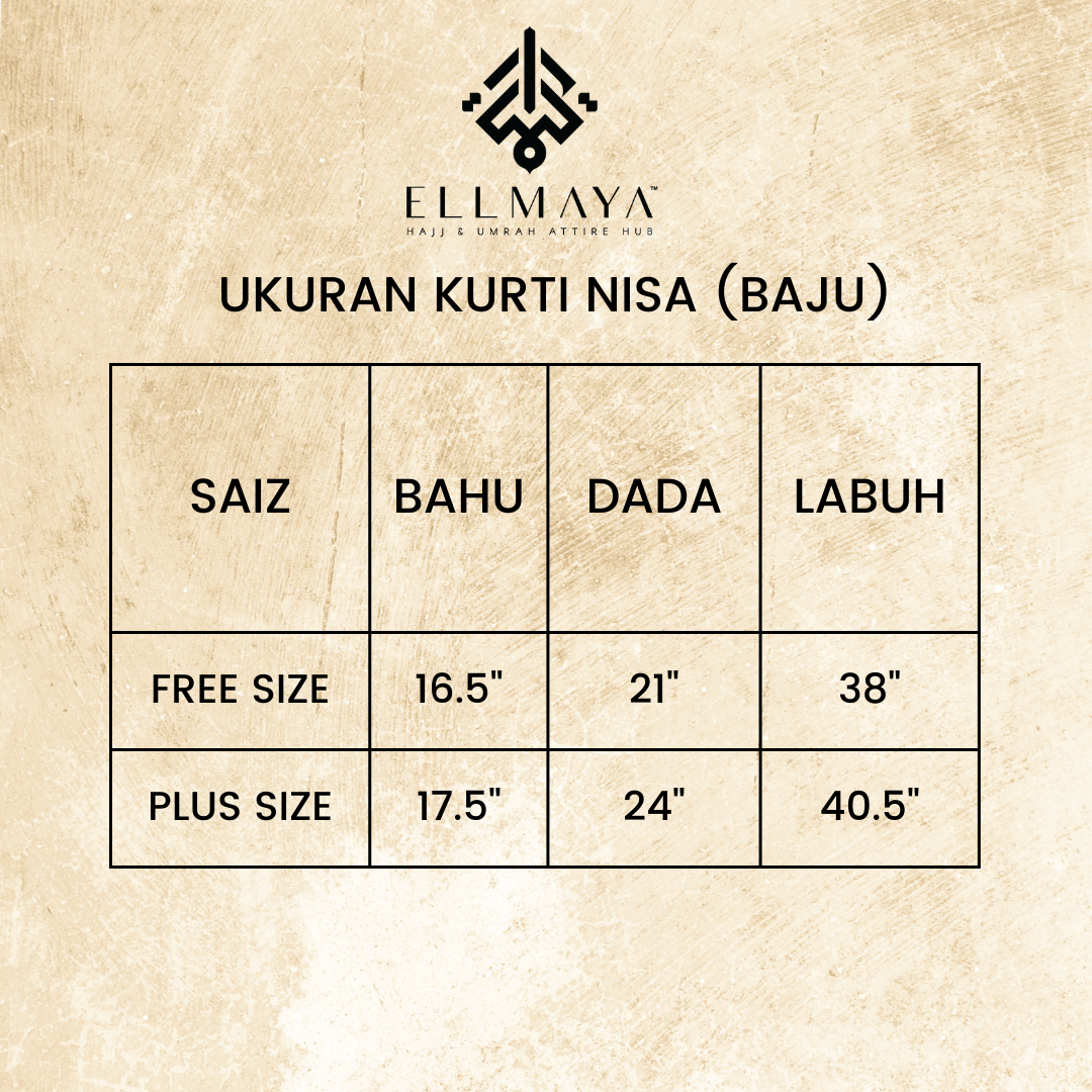 KURTI NISA (BAJU)