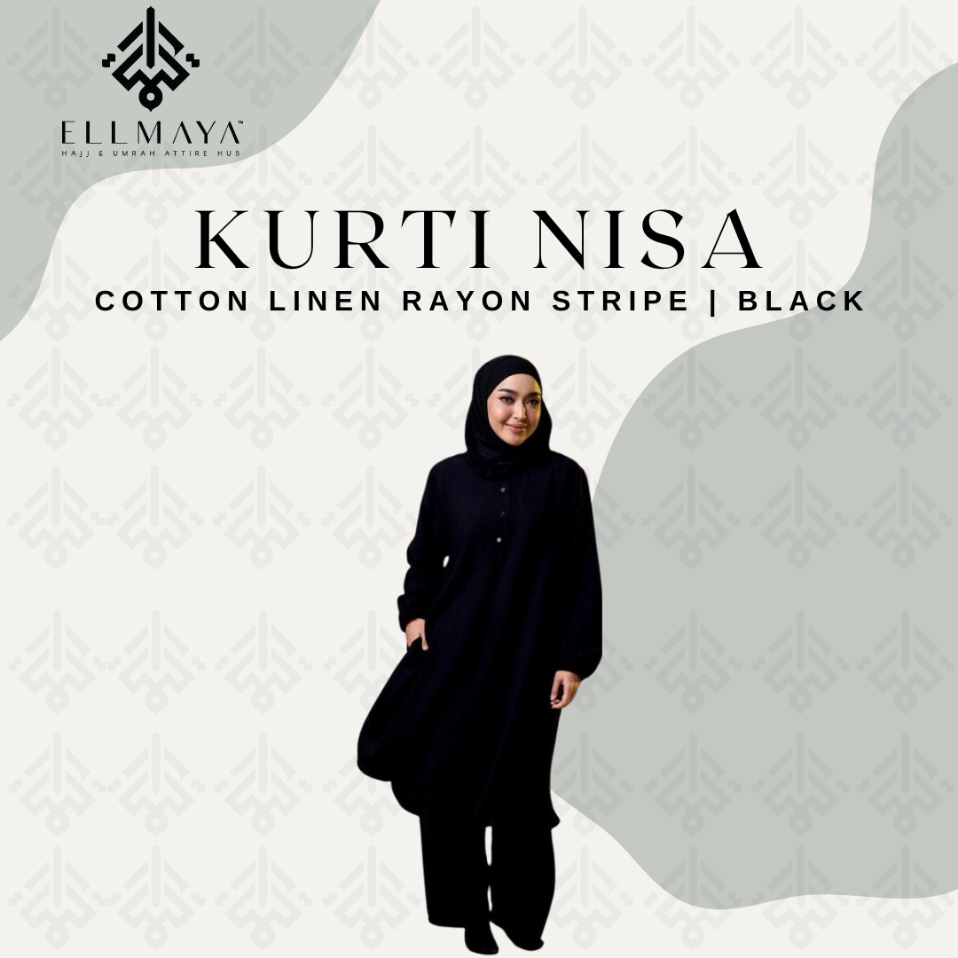 Kurti Nisa in Black