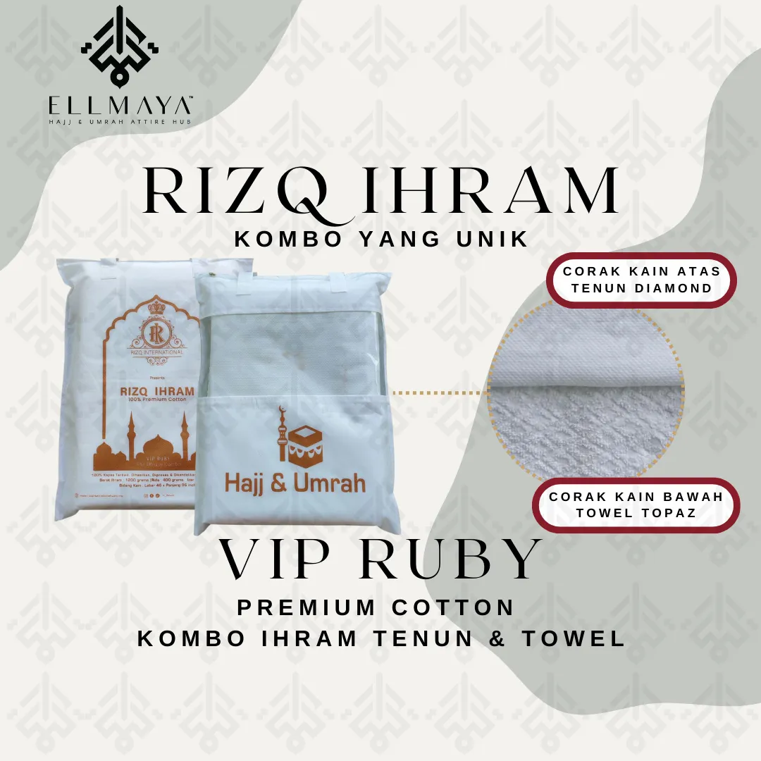 Rizq Ihram Ruby (Diamond + Topaz)