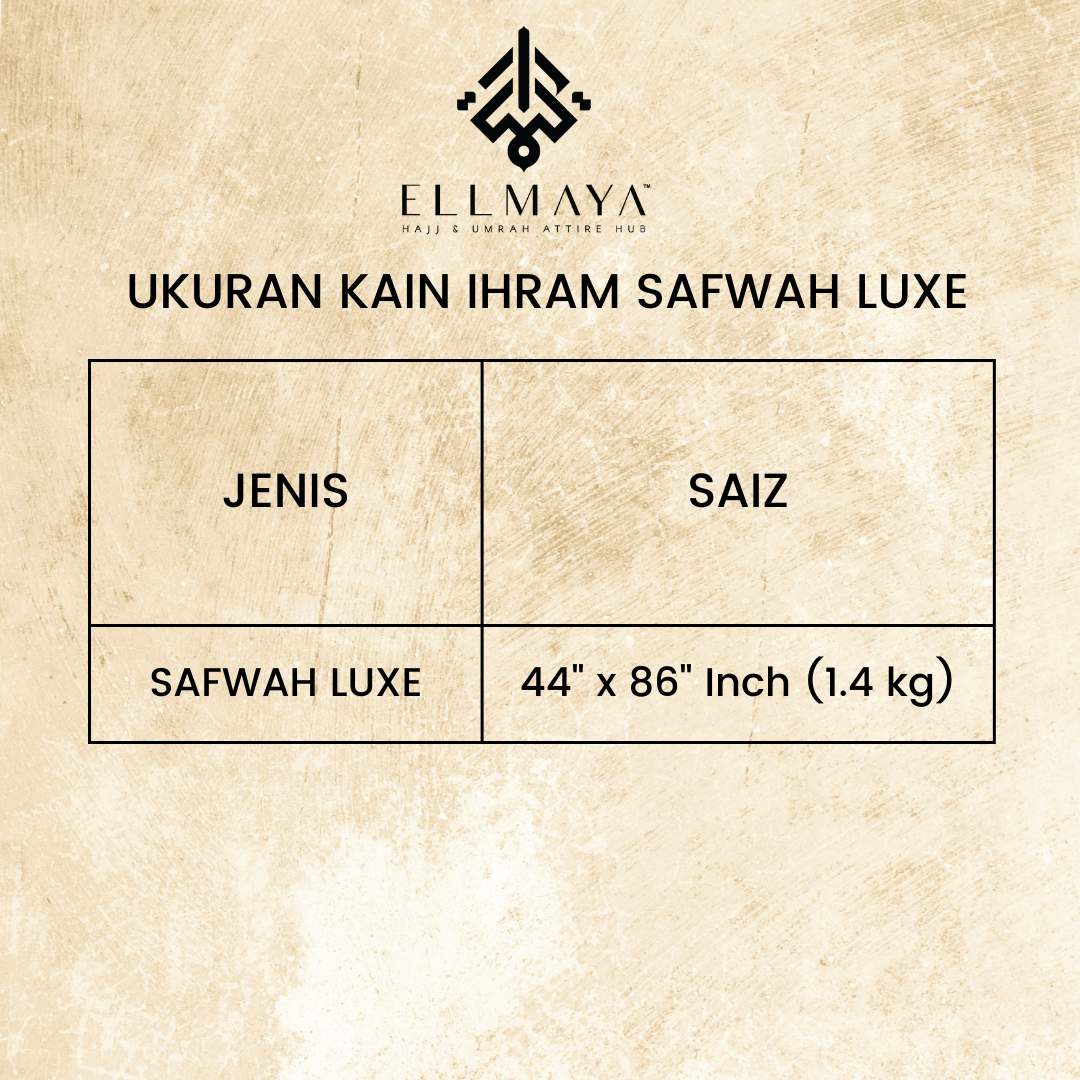 IHRAM SAFWAH LUXE