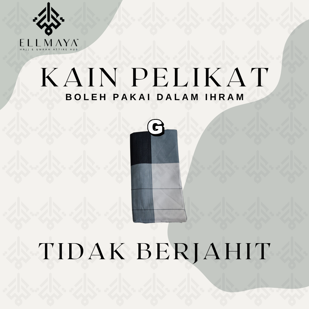Kain Pelikat Tidak Berjahit Design G