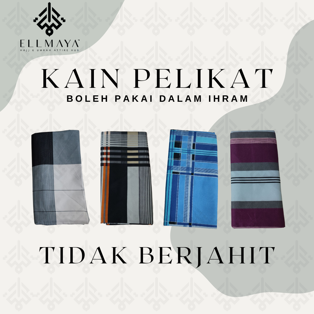 Kain Pelikat Tidak Berjahit Design G - J