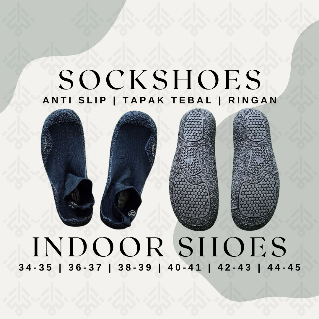 Sockshoes Indoor Shoes Black