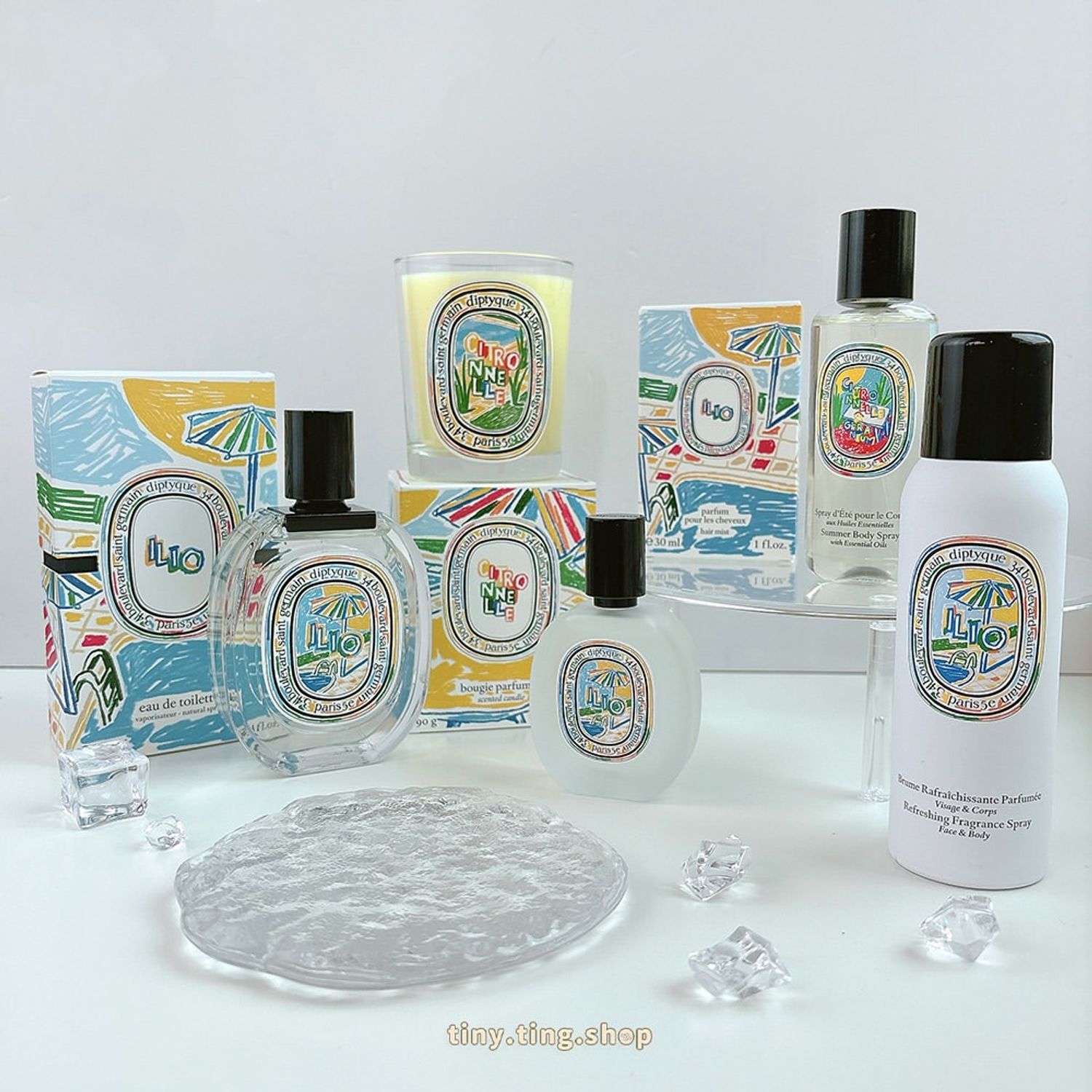 小婷子美妝 | Tinyting - 《diptyque》2024 夏日限量暖陽系列☀