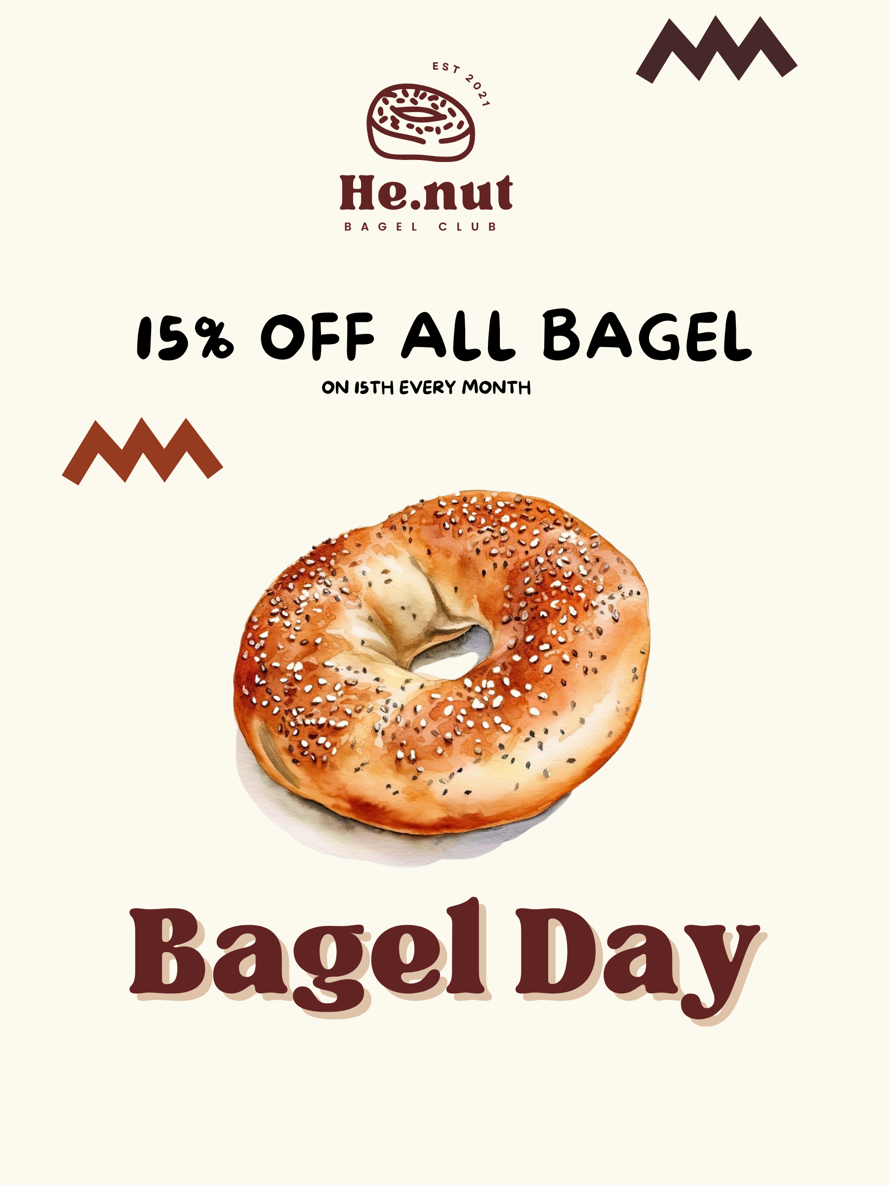 Henut Bagel Day | He.nut