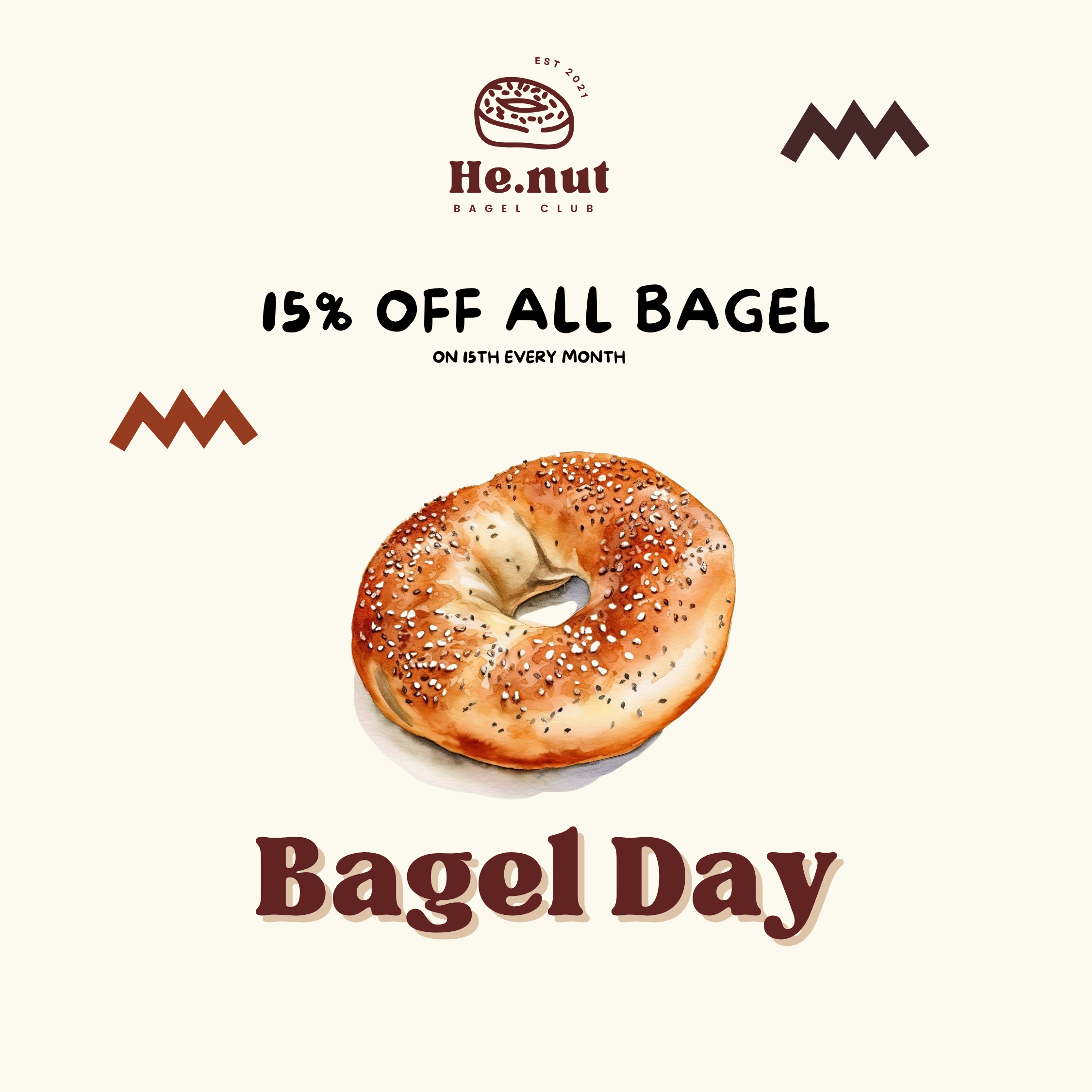 Henut Bagel Day | He.nut