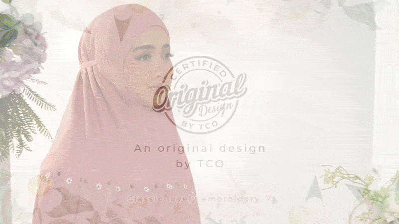 Presenting Telekung Pearl Yasmine by TCO
