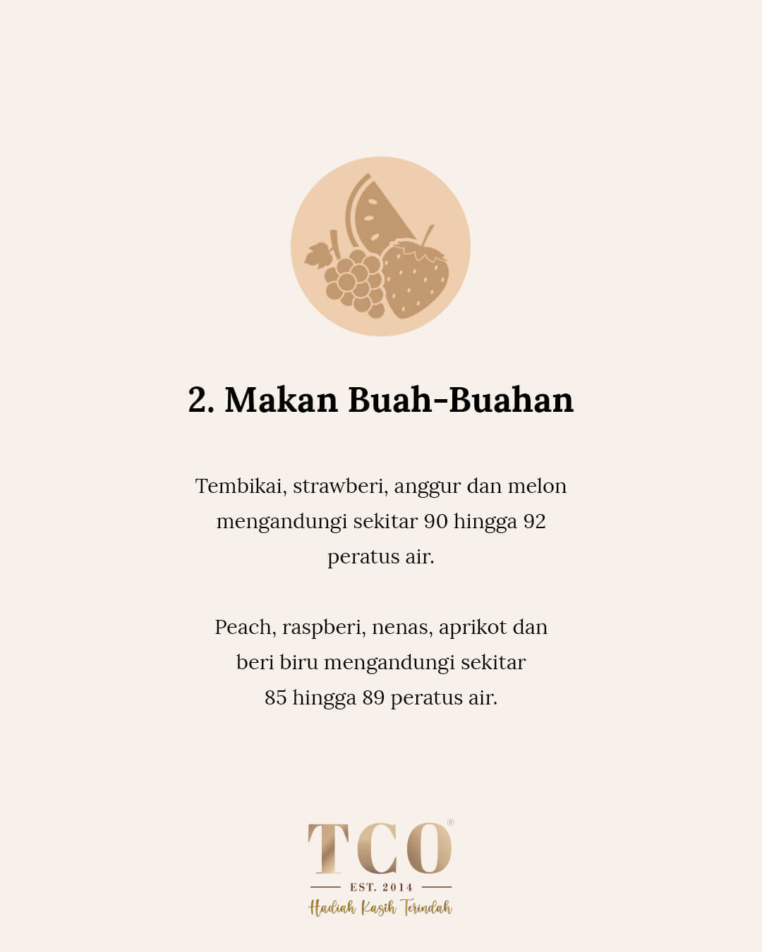 Tips Tahan Dahaga Page 3 by TCO - IG Post Portrait