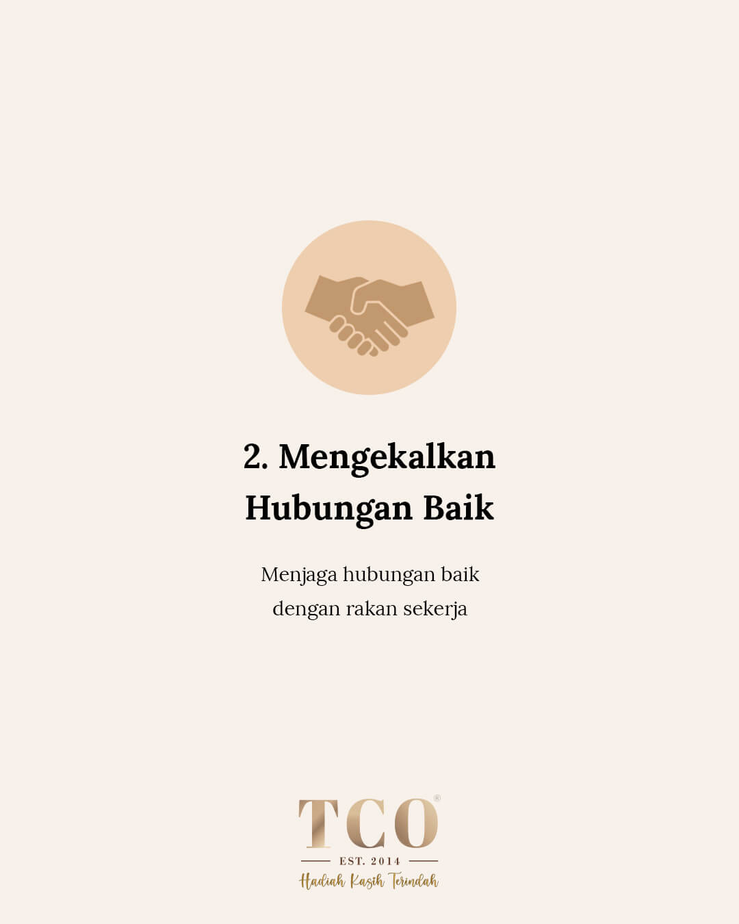 Tips Kekal Semangat Bekerja Page 3 by TCO - IG Post Portrait