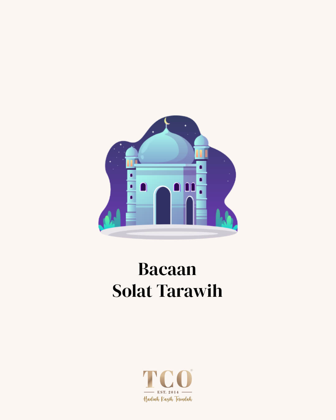Bacaan Solat Tarawih Page 1 by TCO - IG Post Portrait