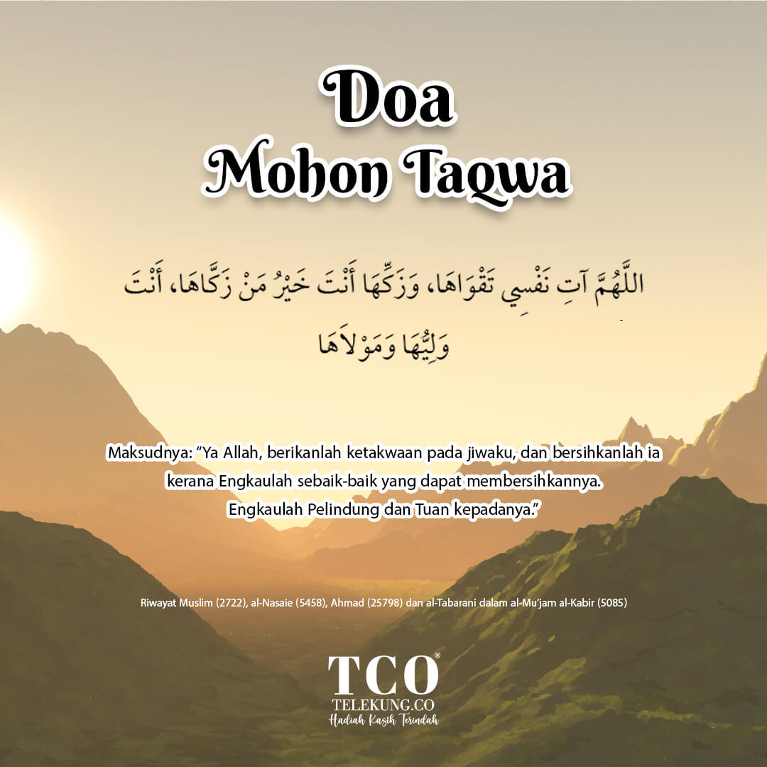 Doa Mohon Taqwa