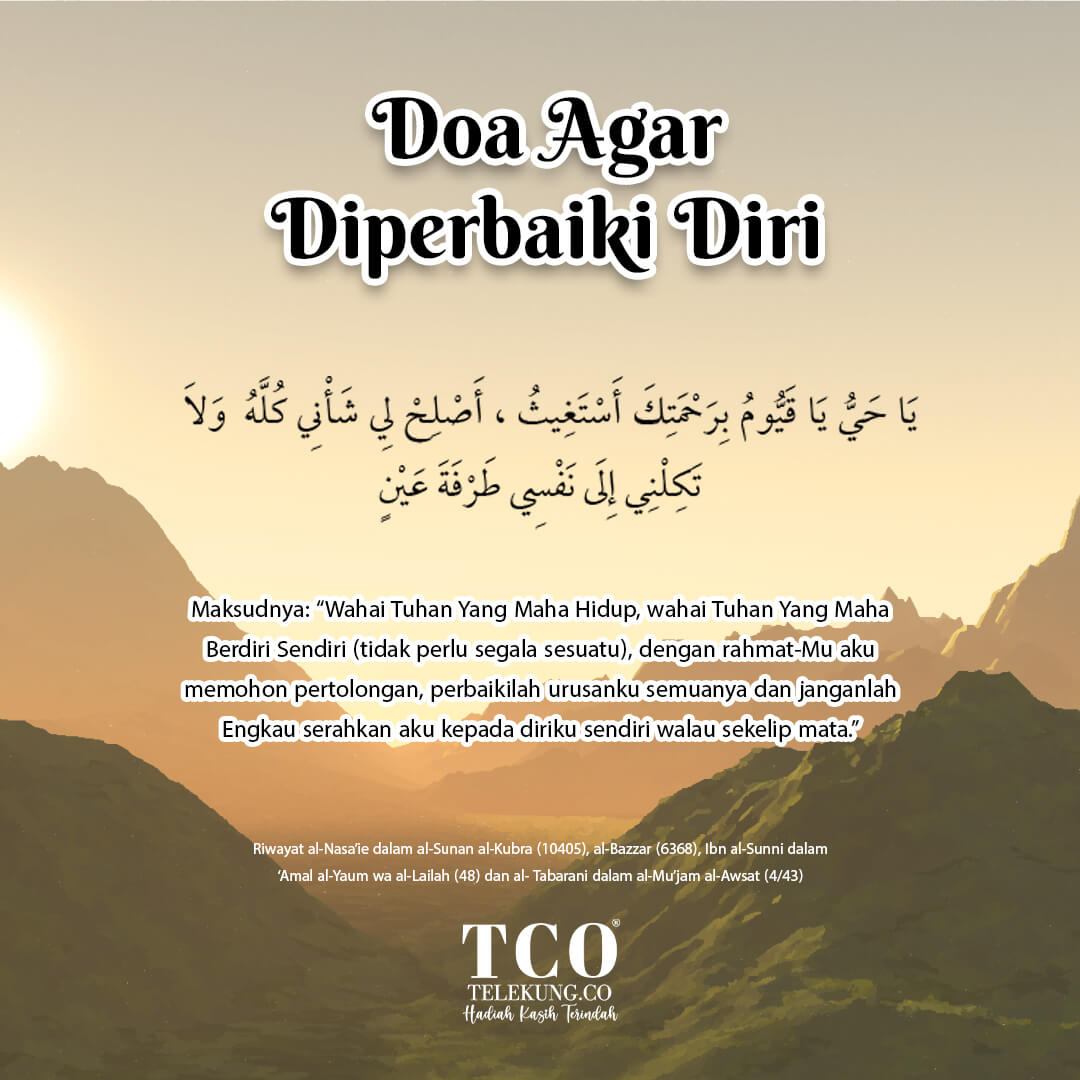 Doa Agar Diperbaiki Diri