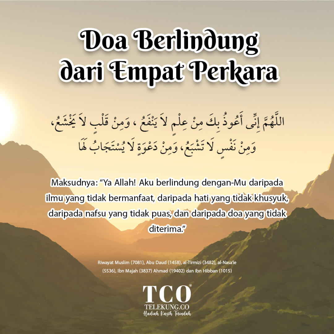 Doa Berlindung dari Empat Perkara