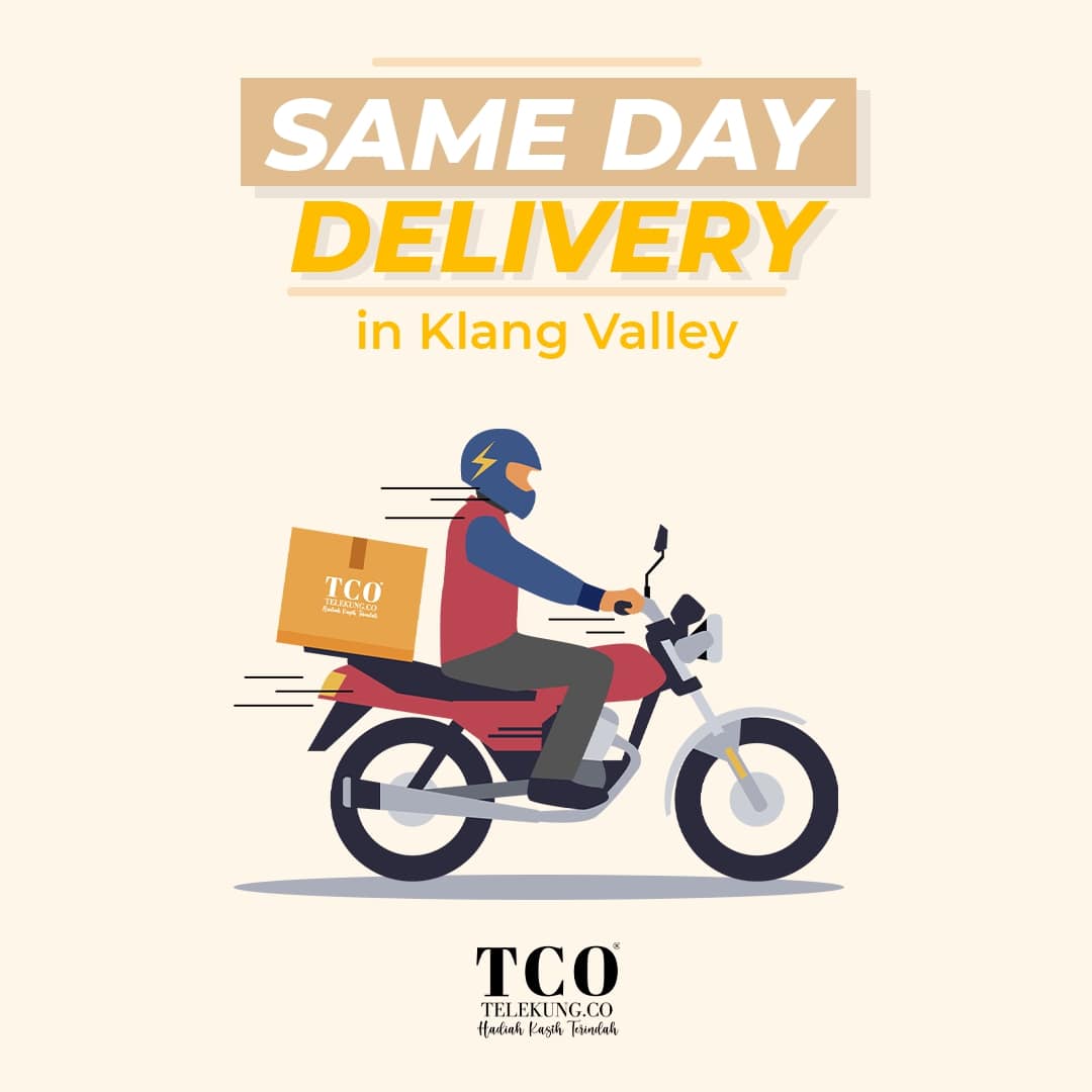 Same day telekung delivery klang valley