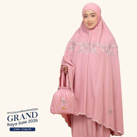 04_Telekung TCO Pearl Ratna Pastel Rose