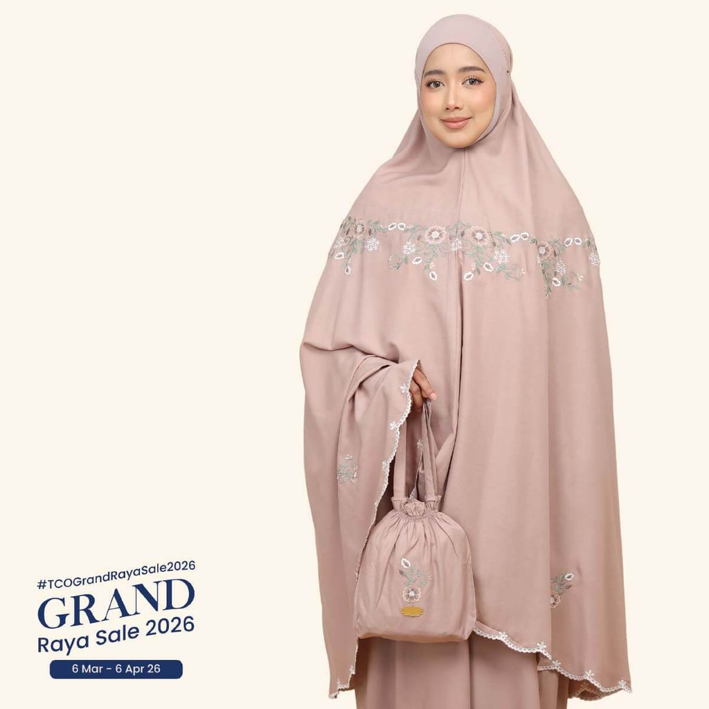 05_Telekung TCO Pearl Ratna Creamy Mocha