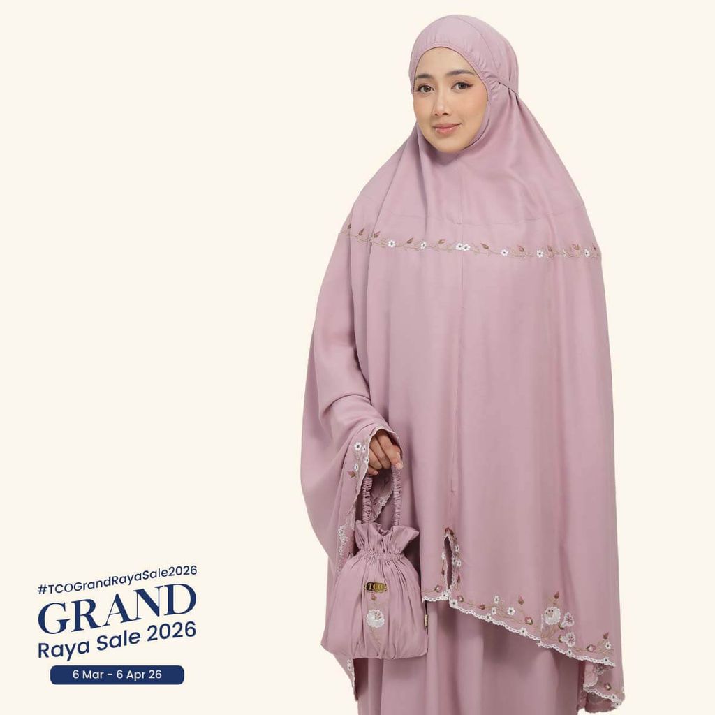 02_Telekung TCO Pearl Yasmine Plum Mauve
