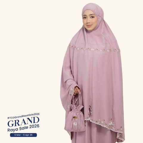 02_Telekung TCO Pearl Yasmine Plum Mauve