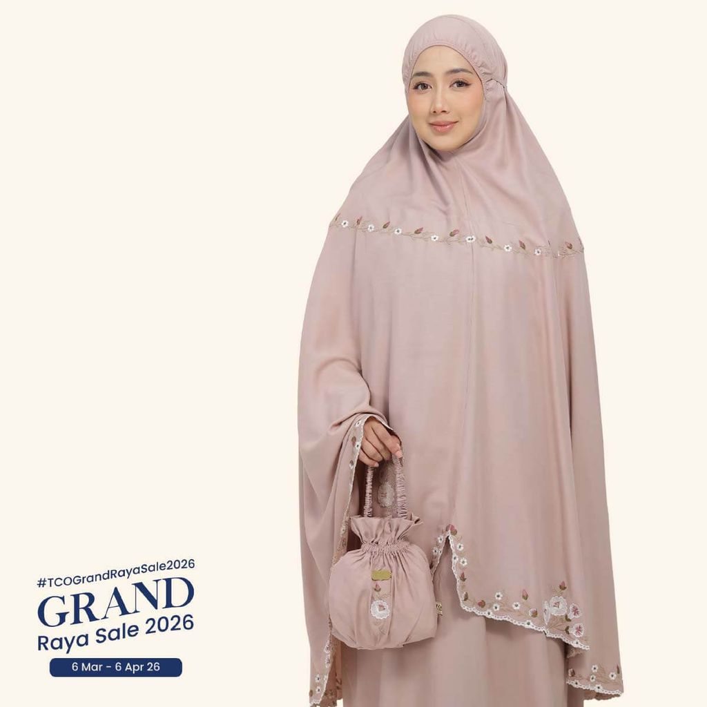 05_Telekung TCO Pearl Yasmine Creamy Mocha