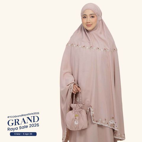 05_Telekung TCO Pearl Yasmine Creamy Mocha