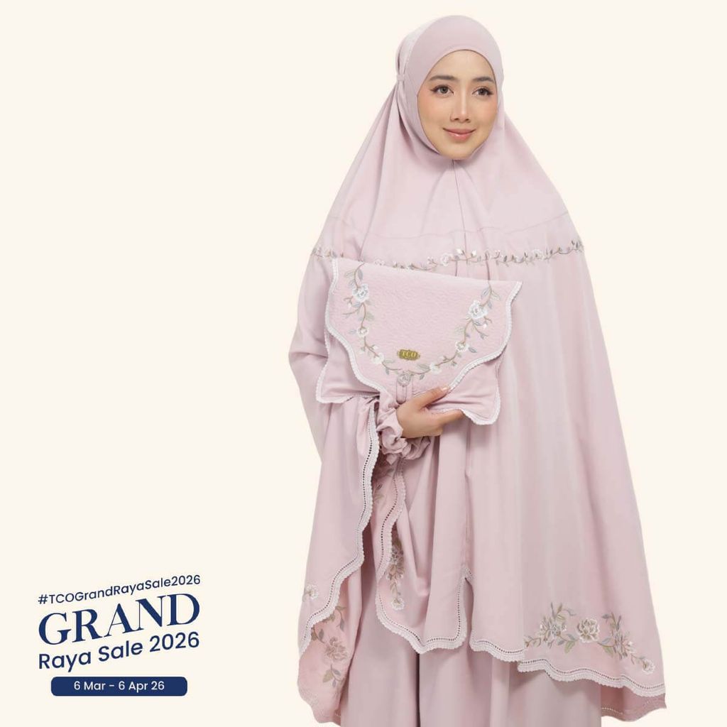 06_Telekung TCO Kameela Luxe Dusty Rose