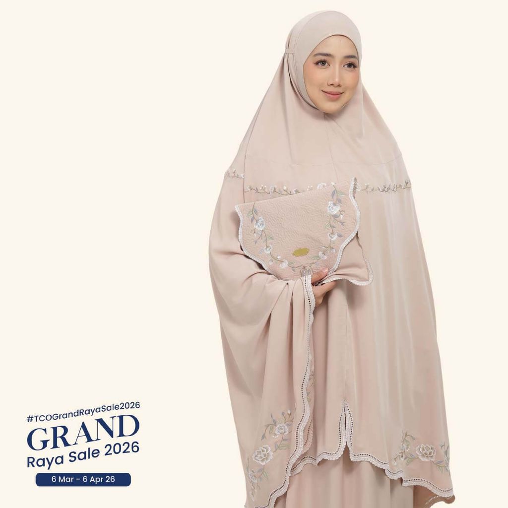 02_Telekung TCO Kameela Luxe Almondy Latte