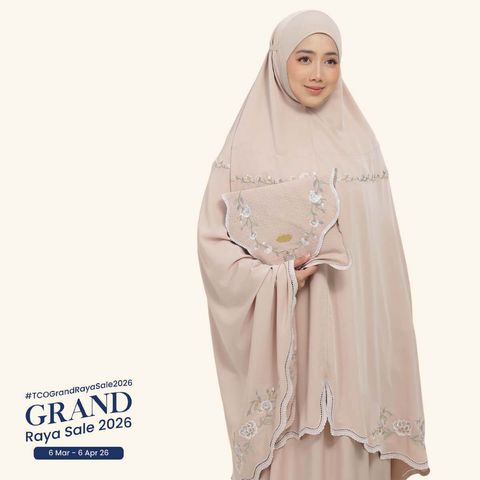 02_Telekung TCO Kameela Luxe Almondy Latte