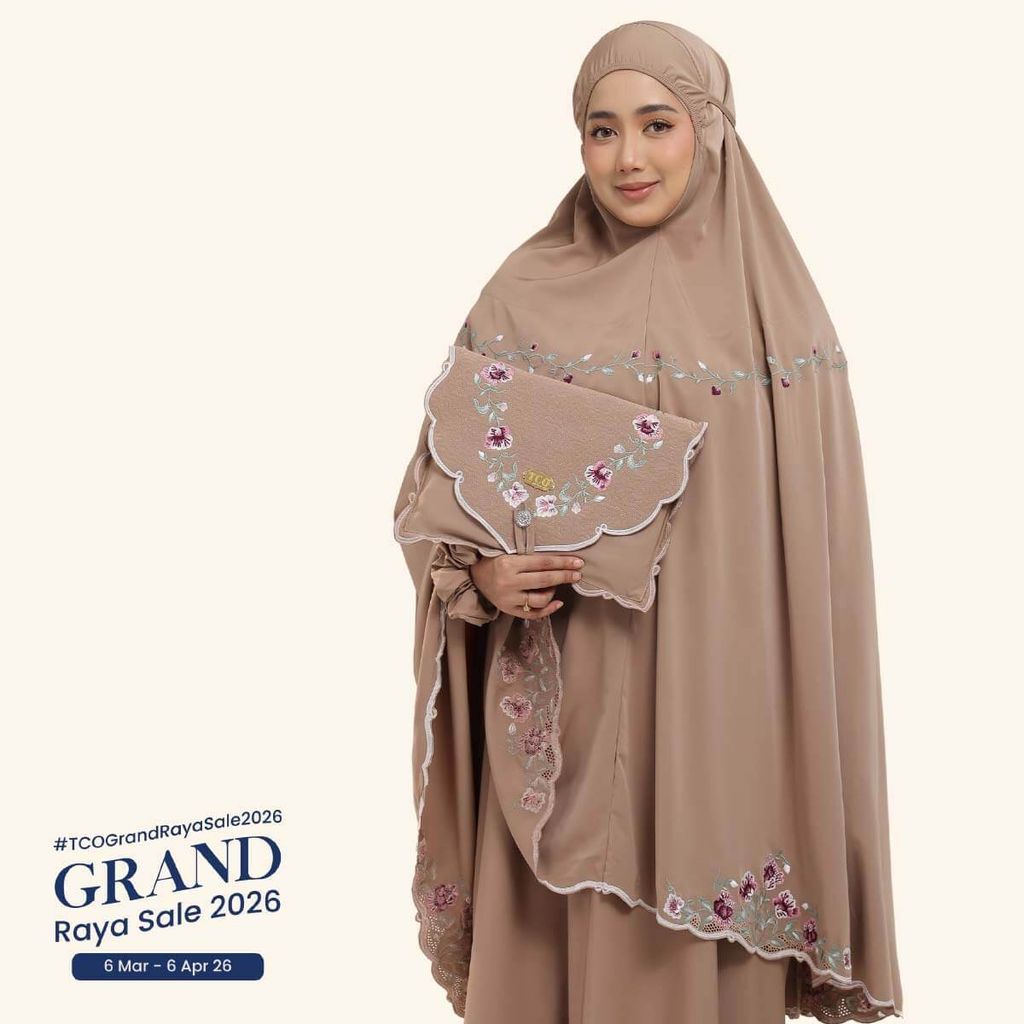 06_Telekung TCO Mekar Luxe Coco Mocha