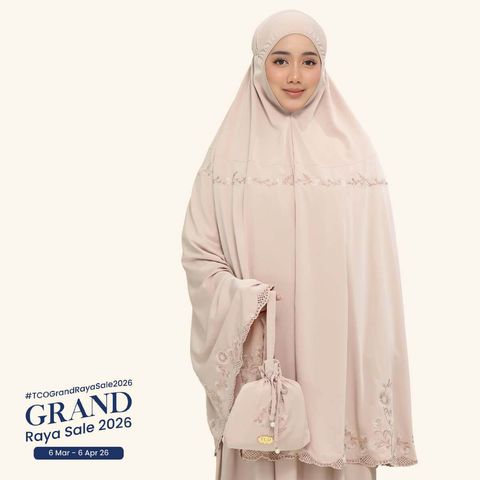 11_Telekung TCO Windy Luxe Almondy Latte