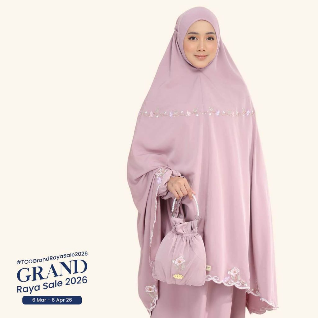 05_Telekung TCO Blossom Luxe Dusty Mauve